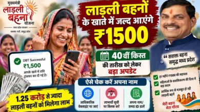 लाड़ली बहनों के खाते में जल्द आएंगे ₹1500, 40वीं किस्त की तारीख को लेकर बड़ा अपडेट; ऐसे चेक करें नाम