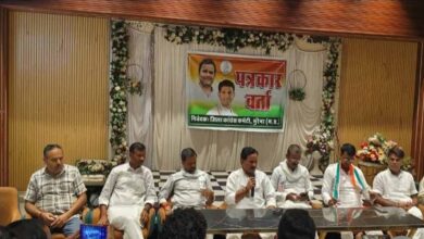 नगर निगम में भ्रष्टाचार के आरोपों को लेकर कांग्रेस की प्रेस वार्ता