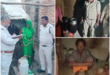 बरही पुलिस की अवैध शराब के खिलाफ बड़ी कार्रवाई, अलग अलग ठिकानों में दबिश, 34 लीटर कच्ची महुआ शराब जब्त