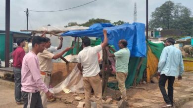 अमरकंटक में अवैध अतिक्रमण हटाने की गई कार्रवाई अमरकंटक में अवैध अतिक्रमण हटाने की गई कार्रवाई