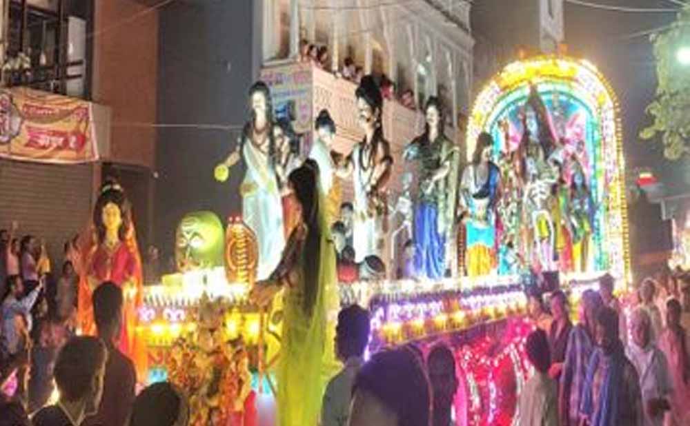 रायपुर में गणेश झांकी को लेकर नई व्यवस्था, सड़क के एक हिस्से में ही बनेंगे स्वागत मंच