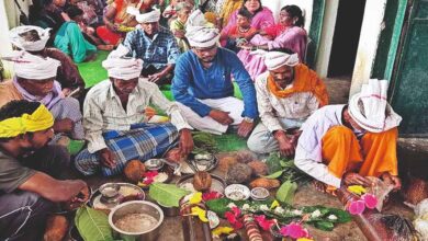 बस्तर में नवाखाई तिहार की शुरुआत, इंद्रावती तट पर लगी विशेष सेवा अर्जी बस्तर में नवाखाई तिहार की शुरुआत, इंद्रावती तट पर लगी विशेष सेवा अर्जी