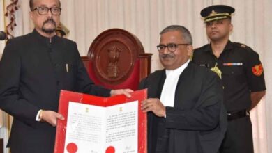 CG के मुख्य न्यायाधीश जस्टिस महापात्र बोले- मां महामाया की भूमि पर आना मेरा सौभाग्य