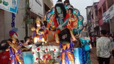 राजनांदगांव में गणेश विसर्जन झांकी पर भारी वाहनों की एंट्री बंद