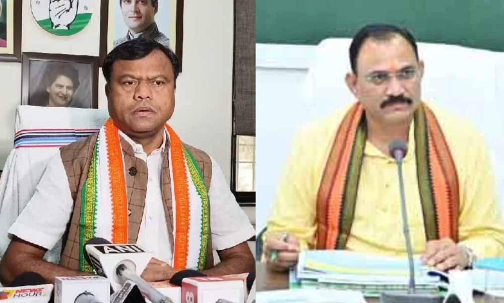 स्वास्थ्य मंत्री का दीपक बैज पर पलटवार, बोले- अस्पताल चलने को तैयार स्वास्थ्य मंत्री का दीपक बैज पर पलटवार, बोले- अस्पताल चलने को तैयार