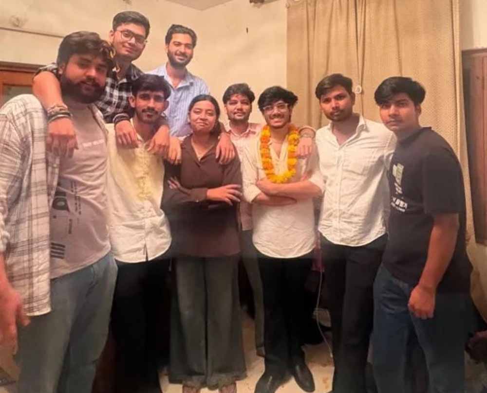 DU छात्रसंघ चुनाव में छत्तीसगढ़ के पीयूष जायसवाल की जीत, 674 वोटों से बने विजेता