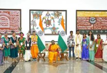 राष्ट्रपति से भेंट कर लौटे प्रतिभावान विद्यार्थियों ने मुख्यमंत्री श्री विष्णु देव साय से की सौजन्य मुलाकात