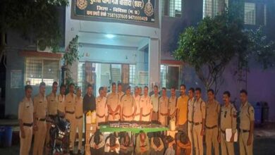 मध्यप्रदेश पुलिस की नशे के विरुद्ध प्रभावी कार्रवाई