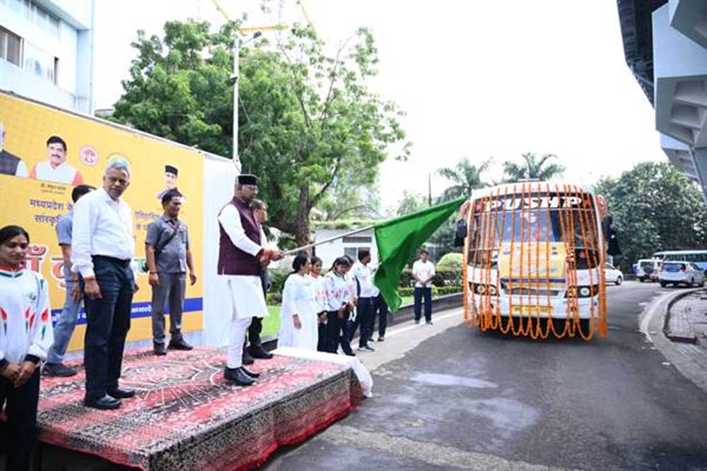 माँ तुझे प्रणाम योजना युवाओं को प्रदेश की विरासत और ऐतिहासिक धरोहरों से जोड़ने का सशक्त माध्यम : मंत्री सारंग