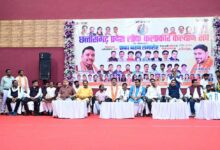 छत्तीसगढ़ प्रदेश लोक कलाकार कल्याण संघ के शपथ ग्रहण समारोह में उप मुख्यमंत्री  विजय शर्मा हुए शामिल