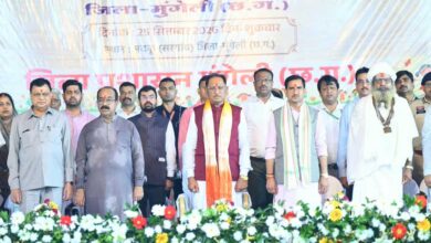 मुख्यमंत्री  साय ने 21 विकास कार्यों का किया लोकार्पण एवं शिलान्यास: मदकू में 68.96 करोड़ रुपये के विकास कार्यों की सौगात, ट्रॉमा सेंटर और इको टूरिज्म सेंटर सहित कई बड़ी घोषणाएं