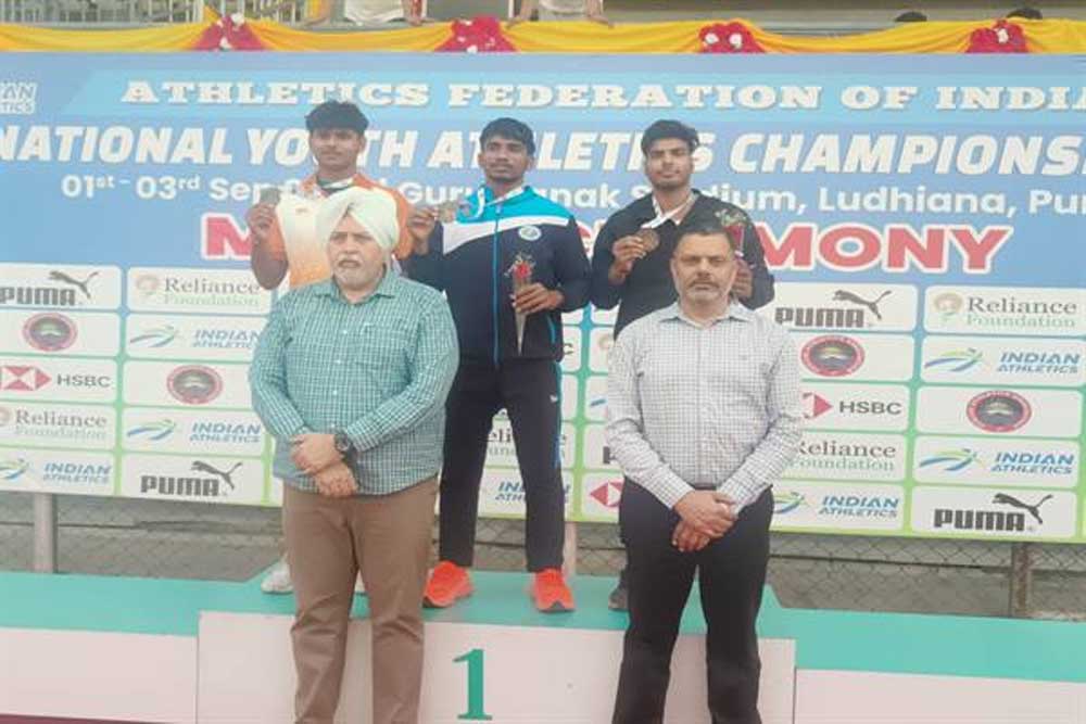 राष्ट्रीय युवा एथलेटिक्स चैंपियनशिप में एमपी के खिलाड़ियों का दमदार प्रदर्शन राष्ट्रीय युवा एथलेटिक्स चैंपियनशिप में एमपी के खिलाड़ियों का दमदार प्रदर्शन