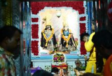 उप मुख्यमंत्री एवं कवर्धा विधायक विजय शर्मा ने श्रीकृष्ण जन्माष्टमी पर श्री राधा-कृष्ण बड़े मंदिर में की पूजा-अर्चना
