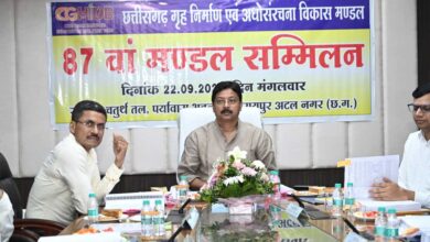 छत्तीसगढ़ गृह निर्माण मंडल की 87वीं बैठक में लिए गए कई महत्वपूर्ण निर्णय