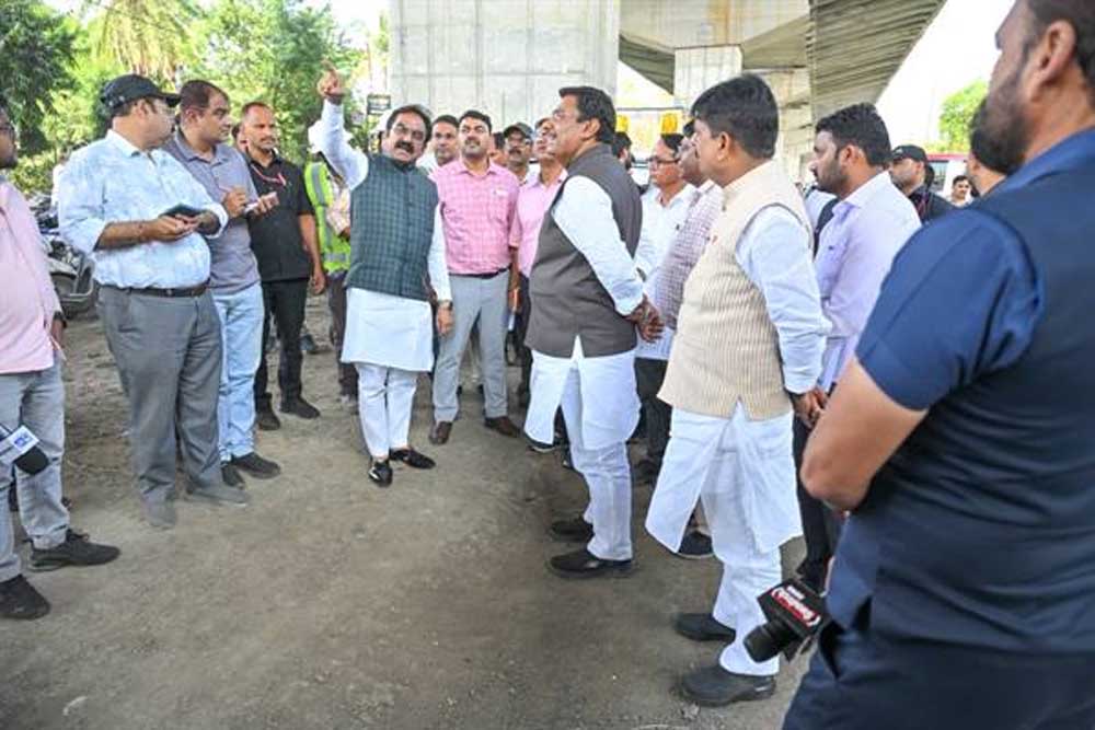 बैरागढ़ एलिवेटेड ब्रिज का निर्माण मार्च 2027 तक हर हाल में करें पूर्ण : लोक निर्माण मंत्री सिंह बैरागढ़ एलिवेटेड ब्रिज का निर्माण मार्च 2027 तक हर हाल में करें पूर्ण : लोक निर्माण मंत्री सिंह