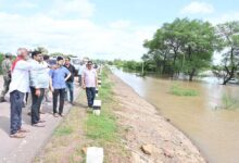 स्कूल शिक्षा मंत्री  गजेंद्र यादव की पहल पर भरदा में जलभराव की समस्या का त्वरित समाधान