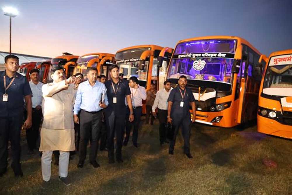मुख्यमंत्री सुगम परिवहन सेवा शुभारंभ कार्यक्रम की तैयारियां पूर्ण मुख्यमंत्री सुगम परिवहन सेवा शुभारंभ कार्यक्रम की तैयारियां पूर्ण