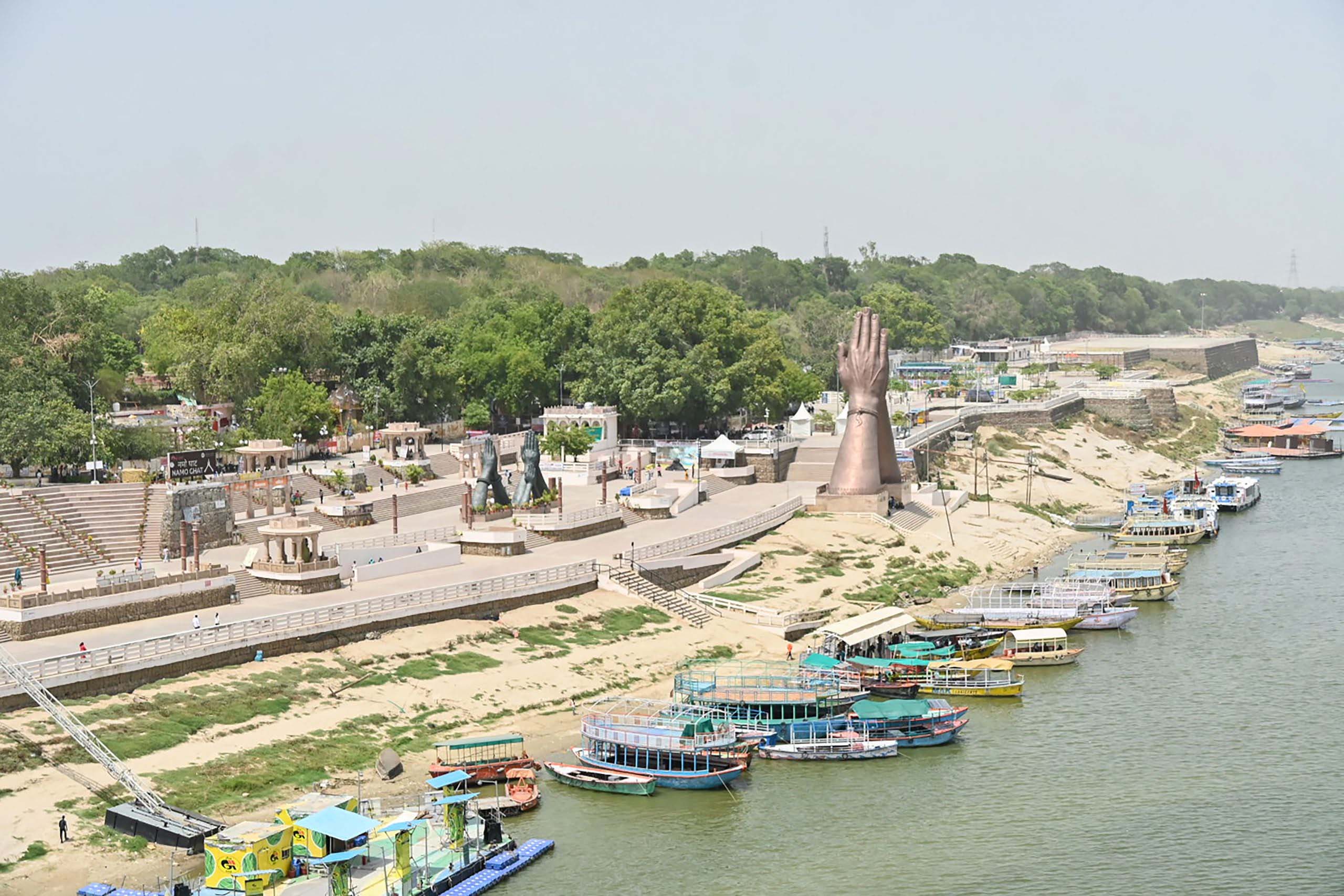 वाराणसी में एयर शो से पहले नमो घाट सील, 22 से 25 अक्टूबर तक सुरक्षा के कड़े इंतजाम