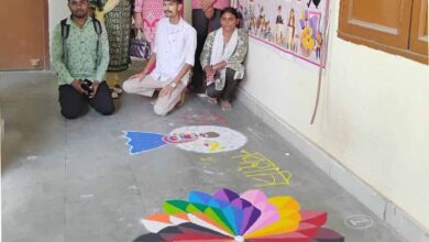 युवा उत्सव में वाद-विवाद एवं रंगोली प्रतियोगिता हुई सम्पन्न