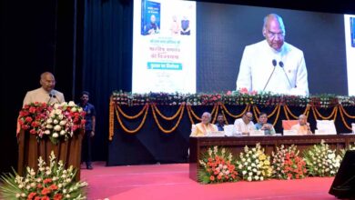 मुख्यमंत्री योगी आदित्यनाथ ने सुशासन से यूपी के विकास को दी नई गति : पूर्व राष्ट्रपति रामनाथ कोविन्द