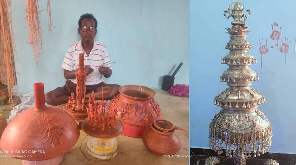 कोंडागांव के ढोकरा शिल्पकार बन्नूराम बैद का शिल्प गुरु अवार्ड 2025 के लिए चयन