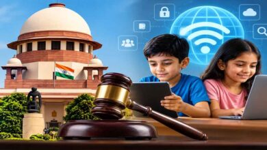 बच्चों के इंटरनेट इस्तेमाल पर पूरी पाबंदी के खिलाफ सुप्रीम कोर्ट, बताया मौलिक अधिकार