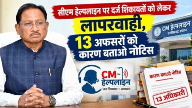CM हेल्पलाइन शिकायतों में लापरवाही पर सख्ती, PWD के 13 अधिकारियों को नोटिस