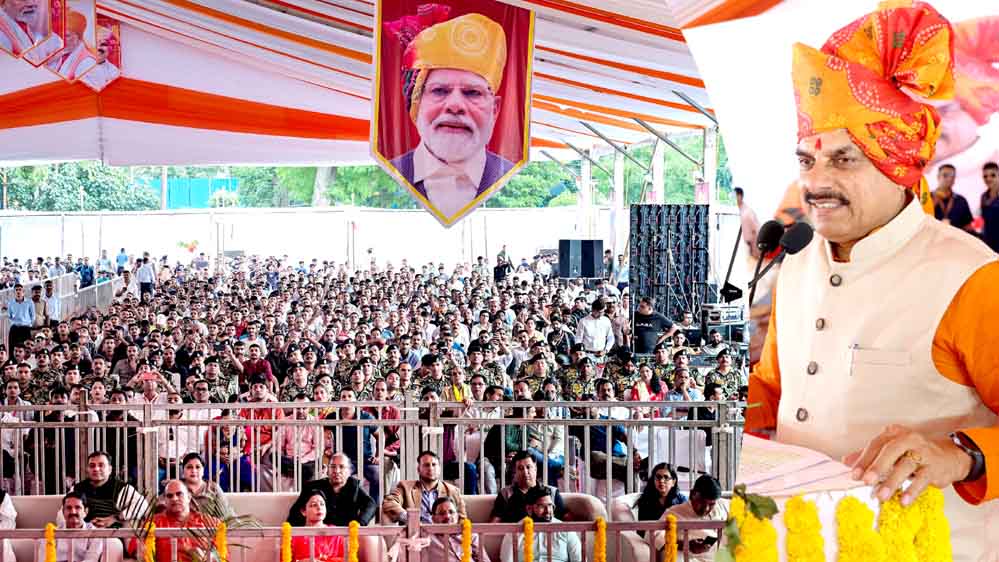 शस्त्र-पूजन भारतीय संस्कृति, शौर्य और कर्तव्यनिष्ठा का प्रतीक : मुख्यमंत्री डॉ. यादव