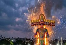इंदौर में 121 और भोपाल में 105 फीट ऊंचा रावण जलेगा, उज्जैन में फूलों की वर्षा