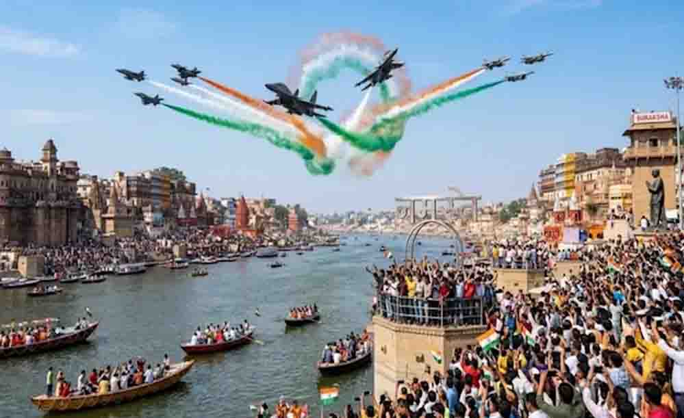 प्रधानमंत्री मोदी आज काशी में, नमो घाट पर देखेंगे ‘विंग्स ओवर गंगा’ एयर शो