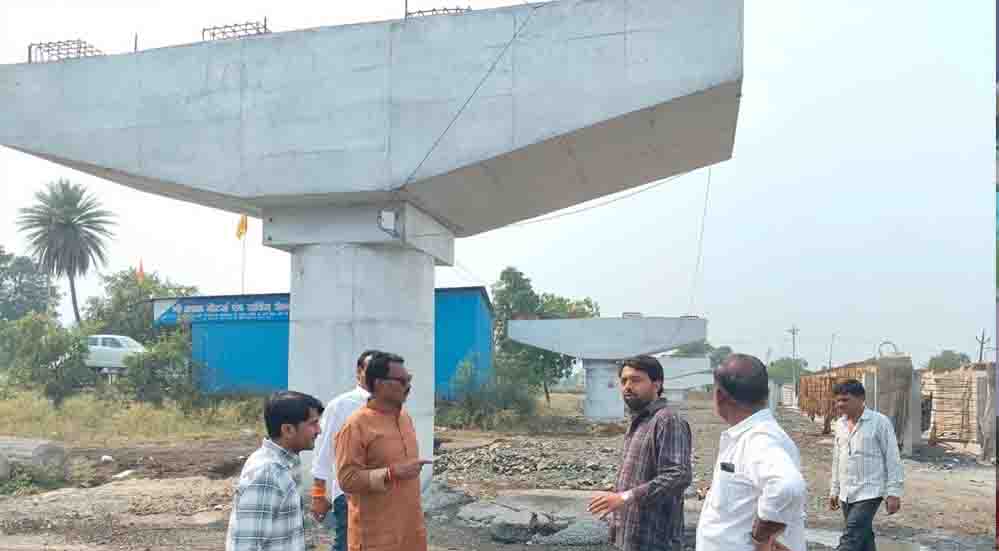 इंदौर के केलोदहाला ROB का काम धीमा, अब तक 40% निर्माण पूरा; रेलवे वाला हिस्सा अब भी अटका