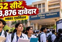 एमपी में MBBS की 62 सीटों पर 13,876 दावेदार, डॉक्टर बनने के लिए कड़ी टक्कर; भोपाल में एक सीट पर 944 की होड़