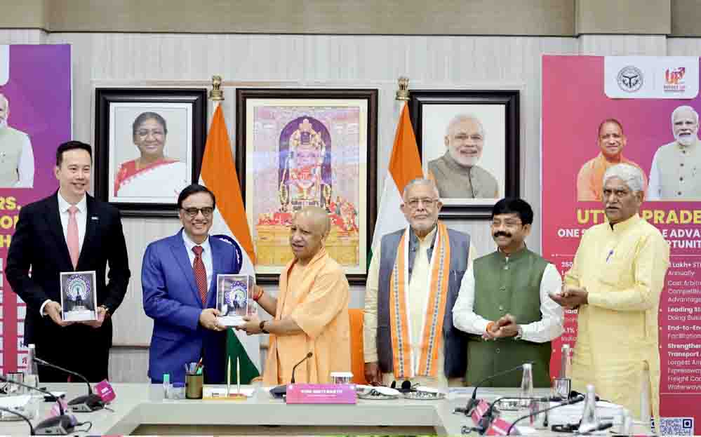 सिंगापुर की तकनीक और यूपी का सामर्थ्य मिलकर लिखेंगे वैश्विक विकास की नई इबारत: मुख्यमंत्री योगी आदित्यनाथ