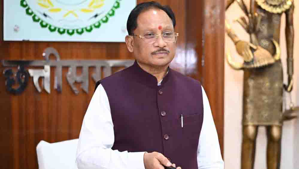 मुख्यमंत्री विष्णु देव साय ने बाबा कार्तिक उरांव की जन्मशताब्दी पर उनकी आदमकद प्रतिमा का किया अनावरण