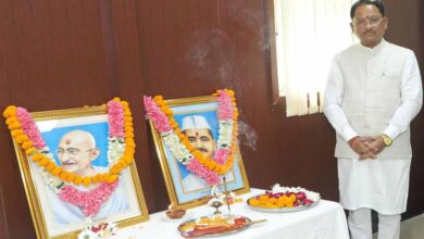 सत्य, अहिंसा और सादगी के आदर्श हमें राष्ट्रसेवा की प्रेरणा देते रहेंगे : मुख्यमंत्री विष्णु देव साय