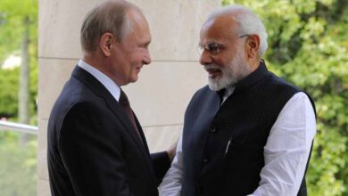 पुतिन का बयान- यूक्रेन संघर्ष का शांतिपूर्ण समाधान तलाशना PM मोदी का मकसद पुतिन का बयान- यूक्रेन संघर्ष का शांतिपूर्ण समाधान तलाशना PM मोदी का मकसद