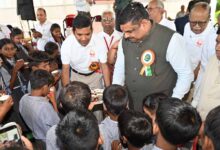 शिक्षा मंत्री गजेन्द्र यादव ने स्कूलों में साईंश्योर न्यूट्रिशन पायलट प्रोजेक्ट का किया शुभारंभ
