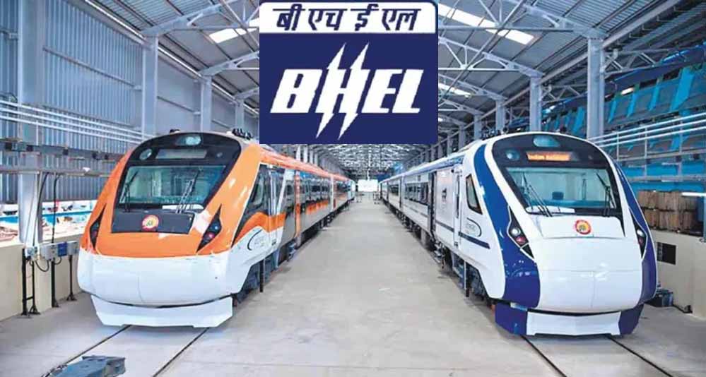 BHEL को मिला 80 वंदे भारत ट्रेनों का मेगा ऑर्डर, भोपाल में बनेंगी मोटर; 176 kmph होगी रफ्तार BHEL को मिला 80 वंदे भारत ट्रेनों का मेगा ऑर्डर, भोपाल में बनेंगी मोटर; 176 kmph होगी रफ्तार