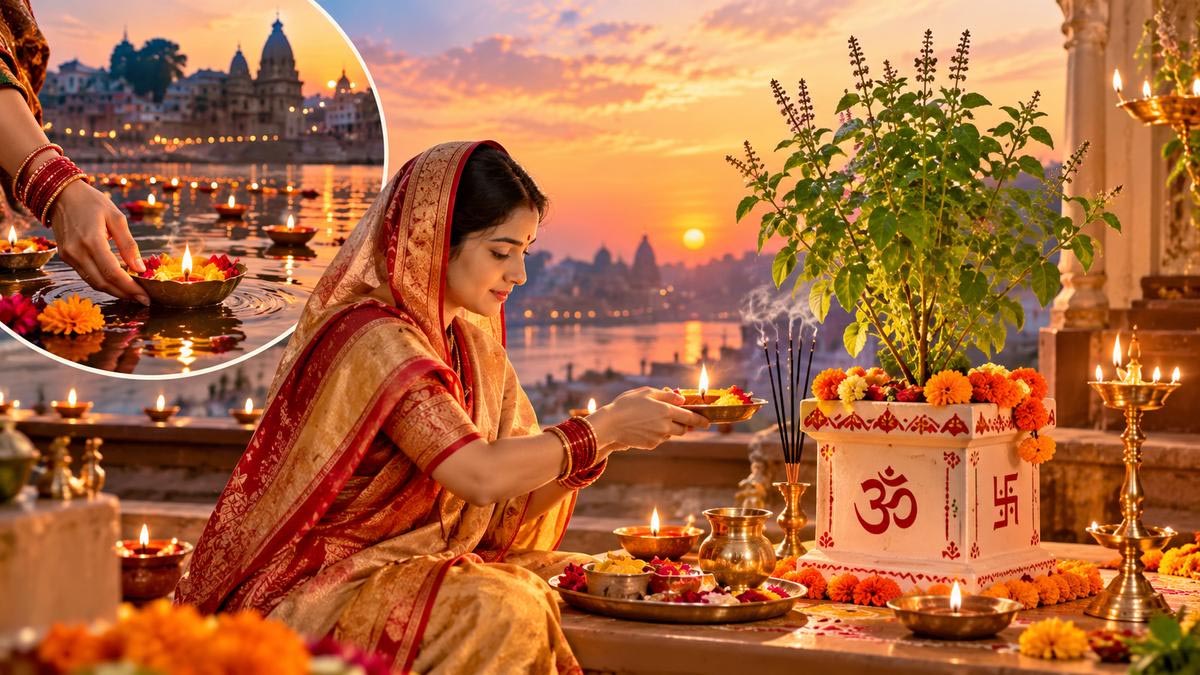 कार्तिक मास 2026 कल से शुरू, 24 नवंबर तक चलेगा पवित्र महीना; जानें तुलसी पूजन और दीपदान के नियम कार्तिक मास 2026 कल से शुरू, 24 नवंबर तक चलेगा पवित्र महीना; जानें तुलसी पूजन और दीपदान के नियम