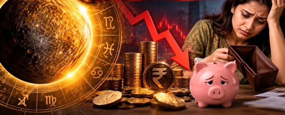 बुध अस्त 2026: 11 नवंबर तक इन 4 राशियों को रहना होगा सतर्क, व्यापार और पैसों पर पड़ेगा असर बुध अस्त 2026: 11 नवंबर तक इन 4 राशियों को रहना होगा सतर्क, व्यापार और पैसों पर पड़ेगा असर