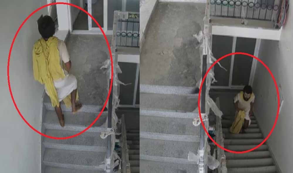 वृंदावन आश्रम कांड में नया CCTV आया सामने, प्राइवेट पार्ट काटने के बाद चौथी मंजिल की ओर जाता दिखा दीपक