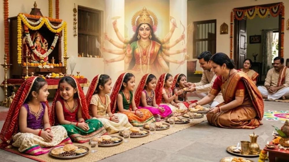 कन्या पूजन में भूलकर भी न दें ये 3 चीजें, मां दुर्गा की पूजा में रखें इन बातों का ध्यान