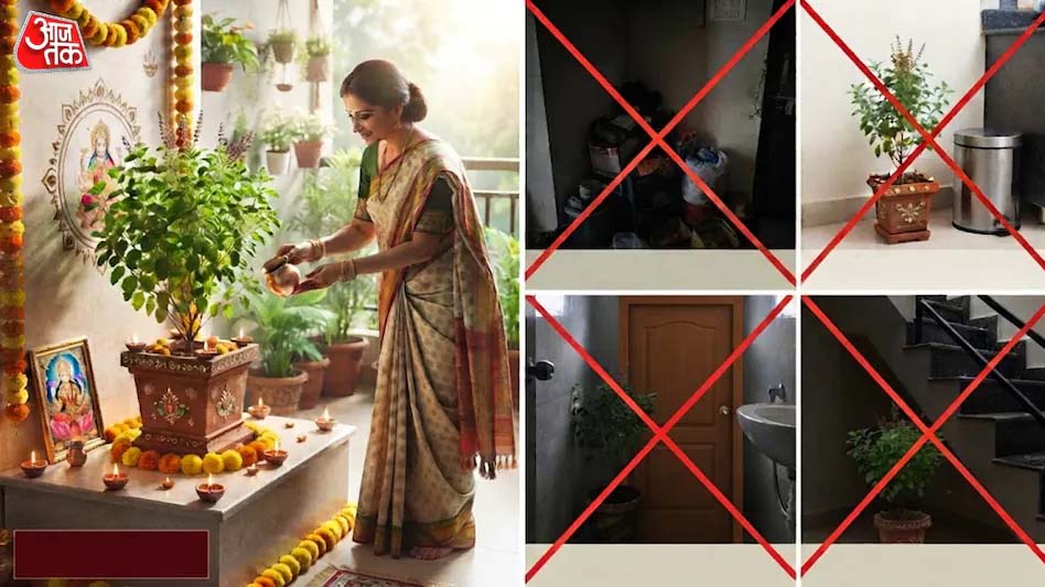 तुलसी का पौधा घर की इन 7 जगहों पर भूलकर भी न रखें, वास्तु में माना जाता है अशुभ तुलसी का पौधा घर की इन 7 जगहों पर भूलकर भी न रखें, वास्तु में माना जाता है अशुभ