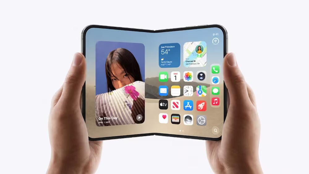 iPhone Duo की स्क्रीन में बिक्री के कुछ दिन बाद ही दरारें? ₹2.99 लाख के फोल्डेबल फोन पर उठे सवाल iPhone Duo की स्क्रीन में बिक्री के कुछ दिन बाद ही दरारें? ₹2.99 लाख के फोल्डेबल फोन पर उठे सवाल