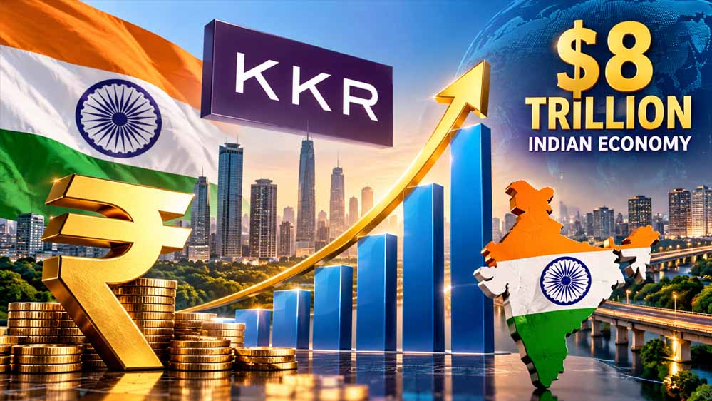 अगले 10 साल में ट्रिलियन के पार पहुंचेगी भारतीय इकोनॉमी, KKR ने जताया भरोसा अगले 10 साल में ट्रिलियन के पार पहुंचेगी भारतीय इकोनॉमी, KKR ने जताया भरोसा