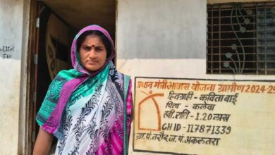 प्रधानमंत्री आवास योजना से कविता बाई के पक्के घर का सपना हो रहा साकार