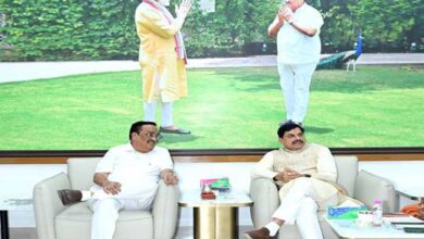 मुख्यमंत्री डॉ. यादव ने केंद्रीय जल शक्ति मंत्री  पाटिल से की भेंट