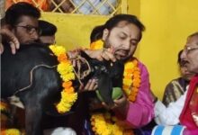 बस्तर दशहरा में निभाई गई निशा जात्रा की परंपरागत रस्म