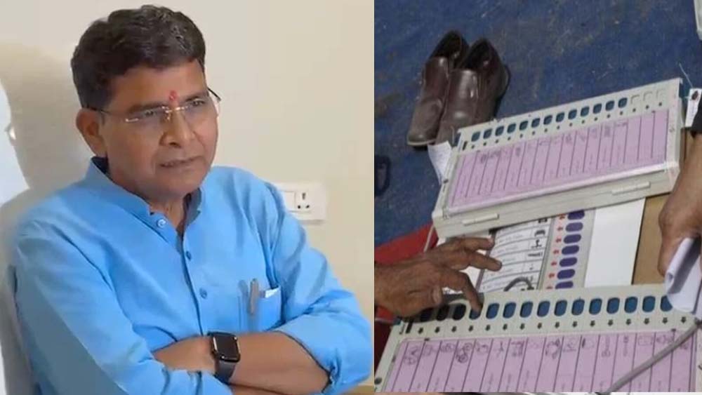 बैलेट पेपर की मांग पर मंत्री टंकराम का तंज, बोले- EVM से कांग्रेस ने भी बनाई सरकार