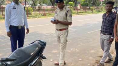 भिलाई में 9 महीने में 9,216 चालकों ने तोड़े ट्रैफिक नियम